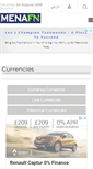 Mobile Screenshot of menafn.com